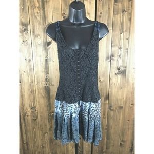 Free People Lace Vest Dress ~Women's Size 6
